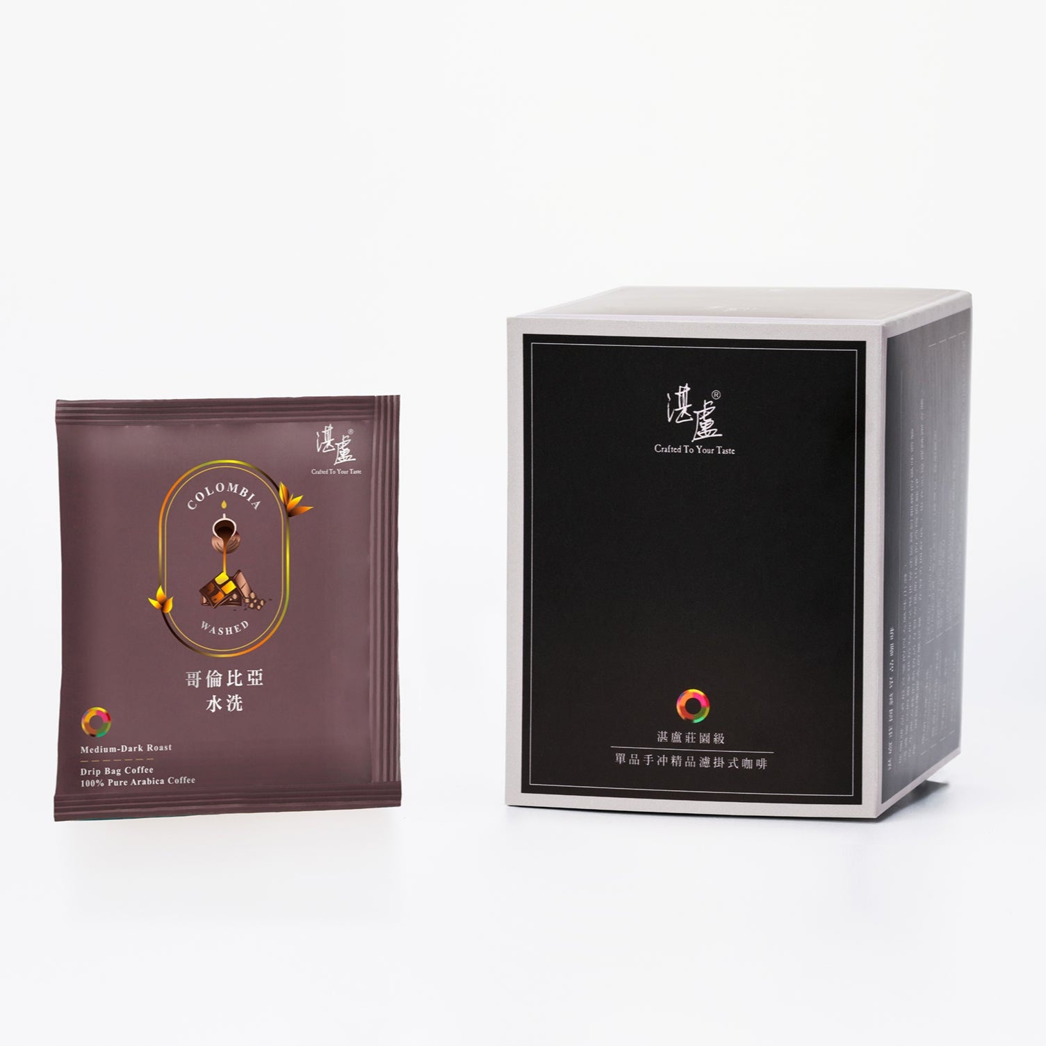 【湛盧咖啡】濾掛式咖啡-莊園單品 哥倫比亞 水洗/10入盒裝